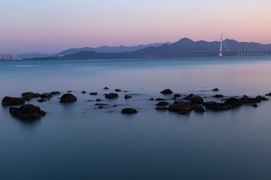 深圳湾海景