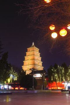 大雁塔夜景