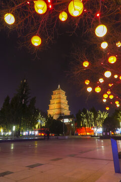 大雁塔夜景