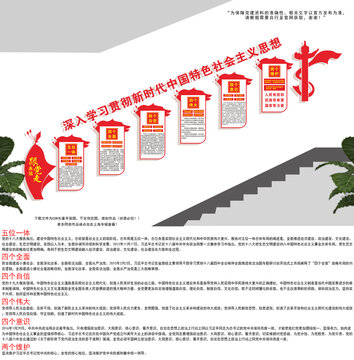 党建楼梯文化墙