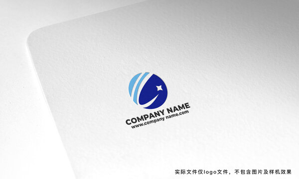 简约大气科技logo设计