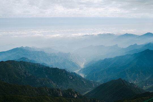 五台山高山丘壑