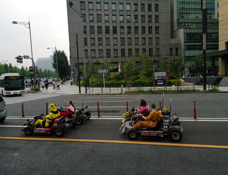 日本东京街头跑跑卡丁车