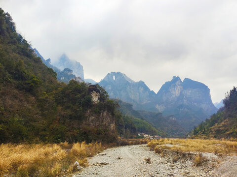 天门山后山