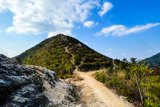 清远莫六公山顶风光