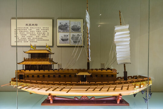 东吴战船模型