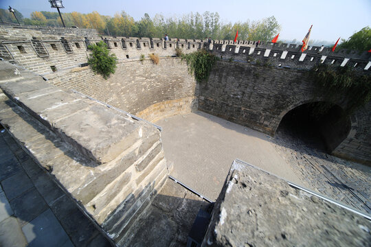 寿县古城东门瓮城