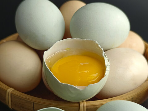 乌鸡蛋蛋黄