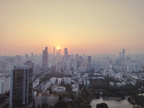 深圳福田城市风貌