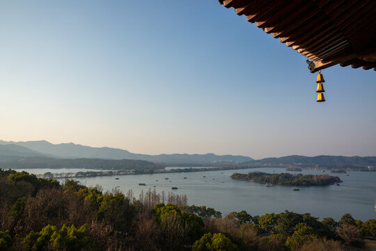 杭州雷峰塔塔檐铃铛