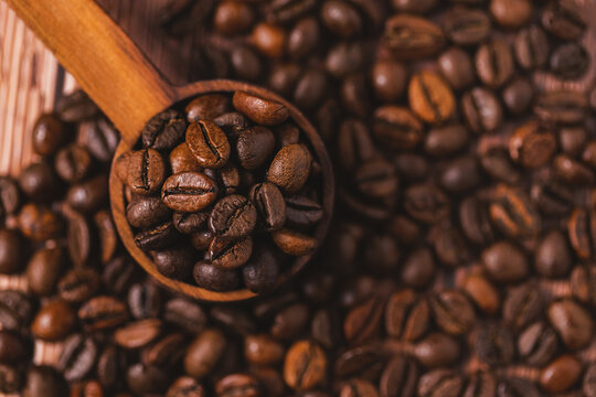 咖啡豆创意咖啡素材图片