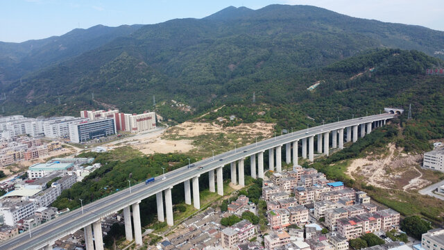 广东惠塘高速清溪支线航拍
