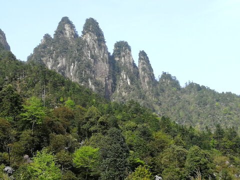 上犹五指峰