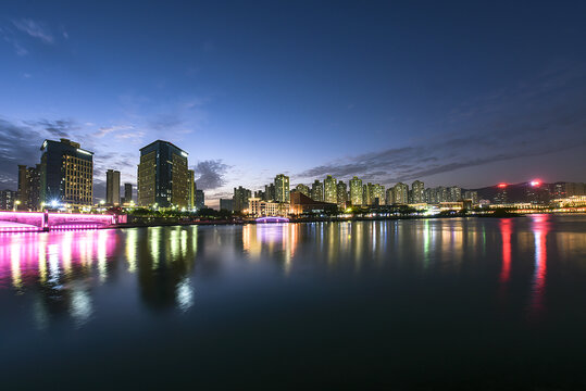 厦门海沧湖夜景