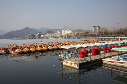 北京雁栖湖风光