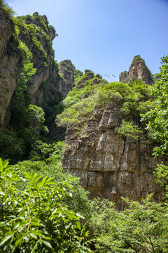 狼牙山景区风光