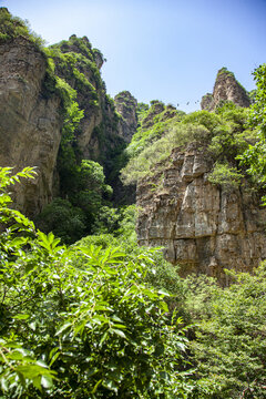 狼牙山景区风光