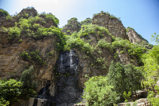 狼牙山景区风光