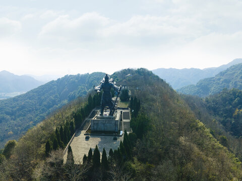 绍兴会稽山大禹像