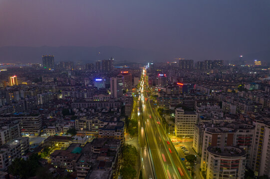 肇庆市夜景