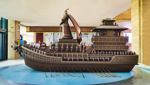 古代木战船