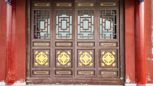 中式古代木门
