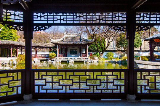 南京总统府复园东花园