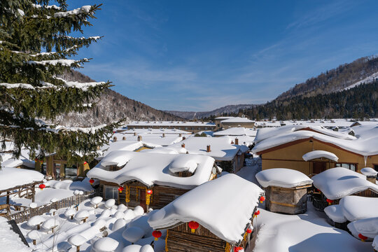 中国雪乡风景区