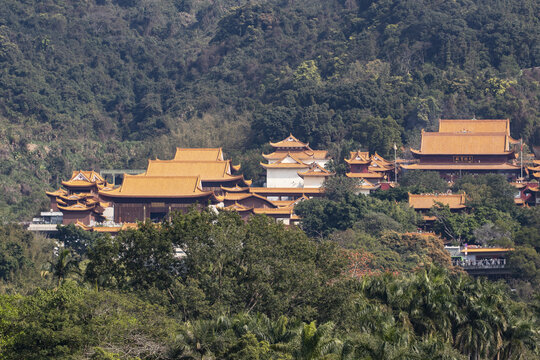 深圳仙湖植物园的弘法寺