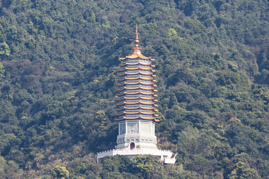 深圳仙湖植物园的弘法寺