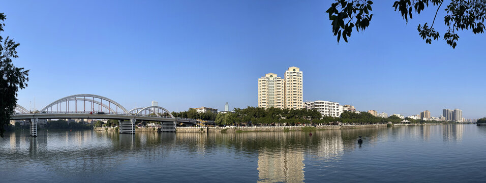 惠州水门大桥全景商用图