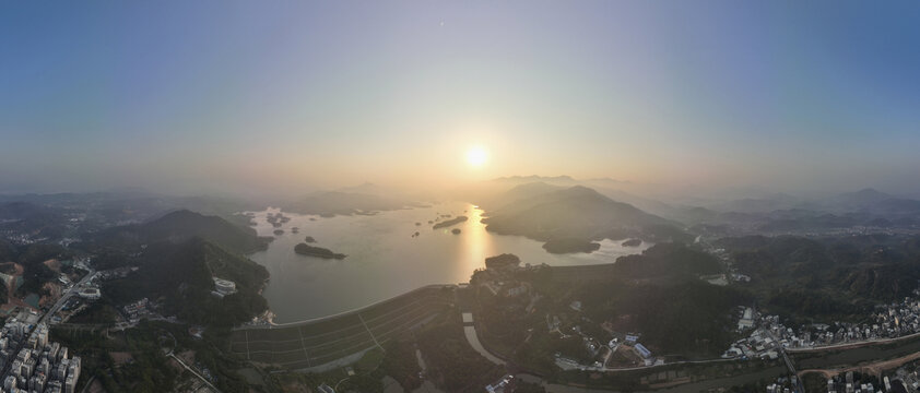 高州玉湖全景