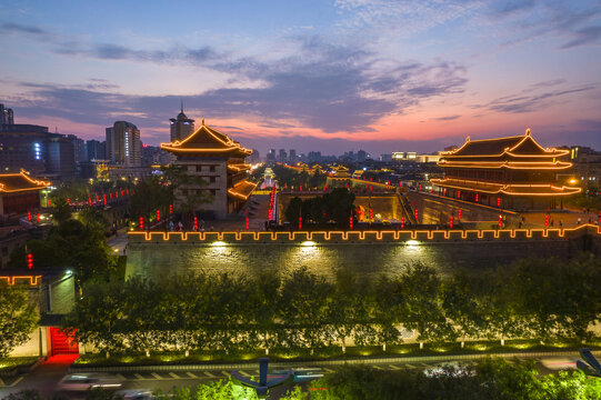 永宁门瓮城夜景