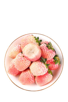 奶油白草莓