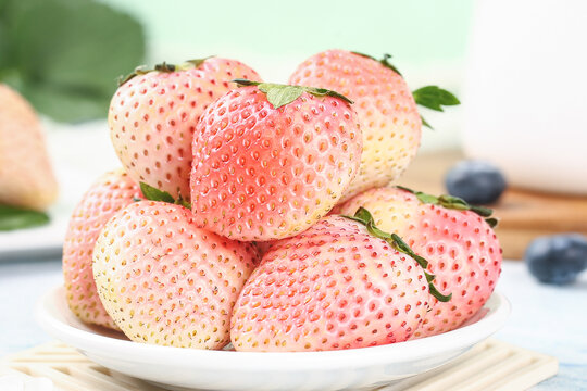 淡雪白草莓