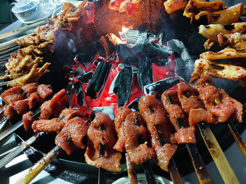 火盆烤肉