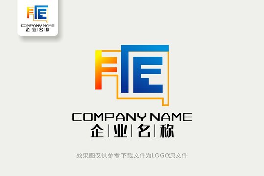 FE标志FE字母logo