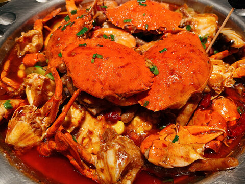 虾蟹煲