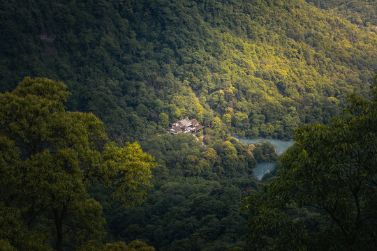 天然氧吧青城山