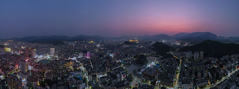 云浮市夜景