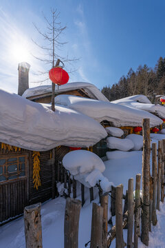 中国雪乡风景区