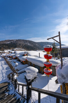 中国雪乡风景区