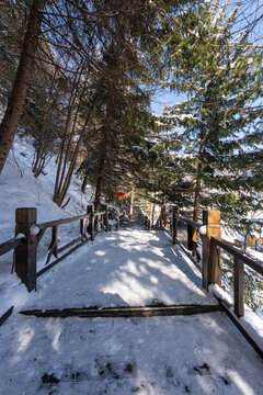 中国雪乡风景区