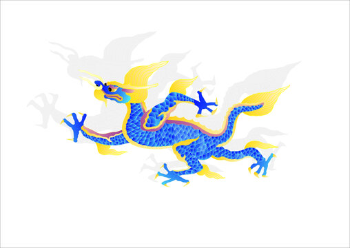 传统行龙纹