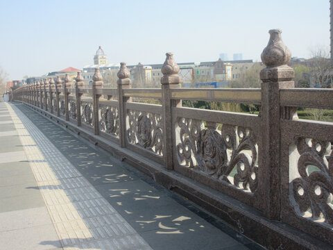石材桥梁护栏