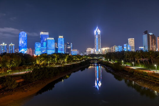 海口夜景