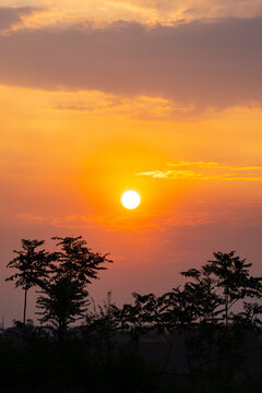 夕阳落日