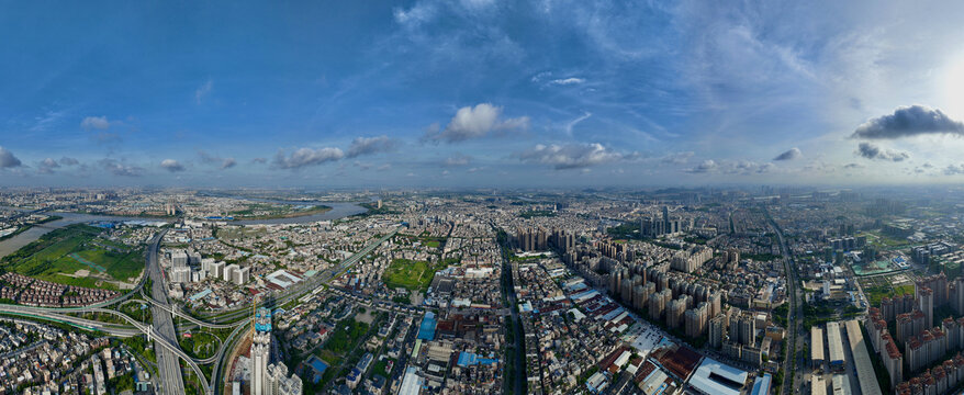 广东顺德容桂全景