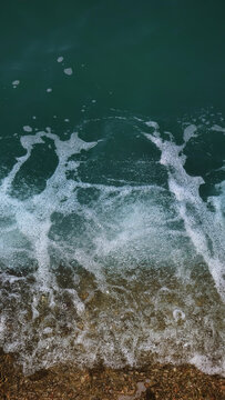 海岸浪花