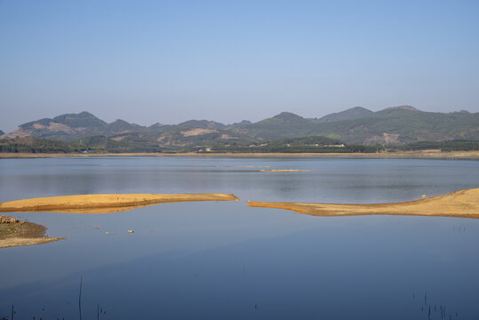 湖光山色风景如画